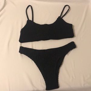 NWOT Shein Black Bikini Small!